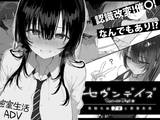 【PC/DLSite】七日 与陌生JK的密室生活 セヴンデイズ 見知らぬJKと密室生活 正式版 （AI汉化）