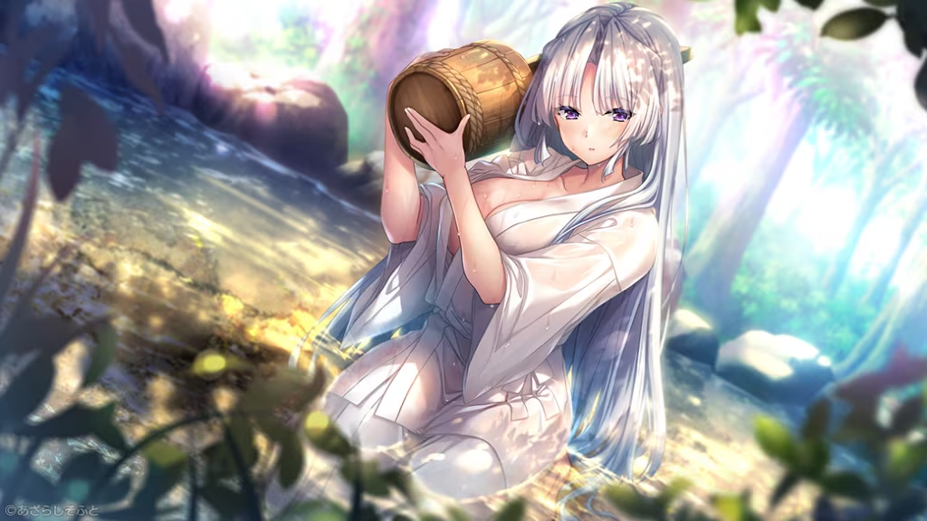 【甜蜜夏日】（日语：アマナツ恋爱喜剧ADV游戏,乡村夏日中与三位少女交织的青春物语，友情与恋情的成长故事甜蜜夏日