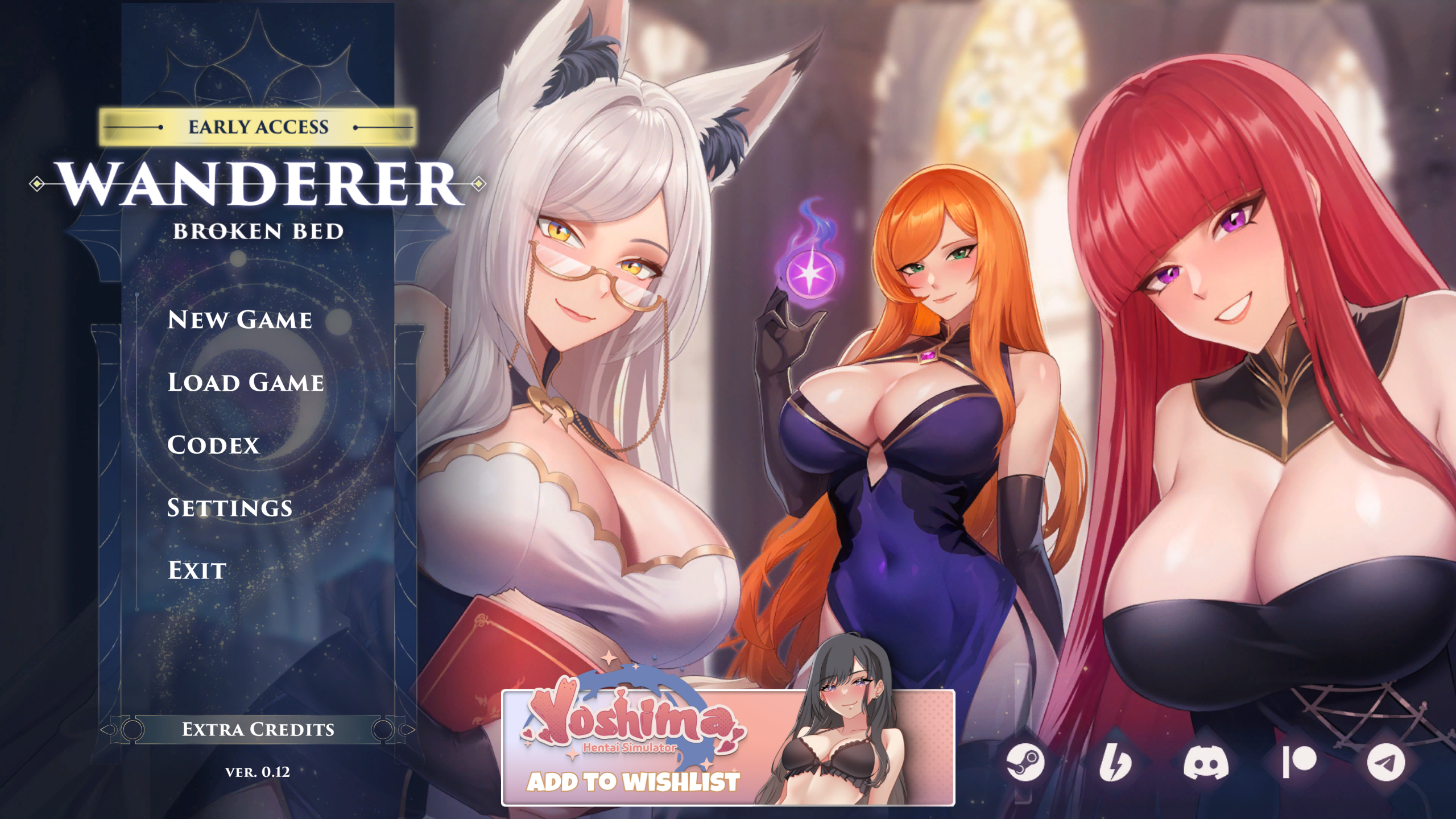 【PC/3D/美版/无码/动态】 异世界浪子：床榻春宫 WANDERER Broken Bed v0.12 [1.73G]