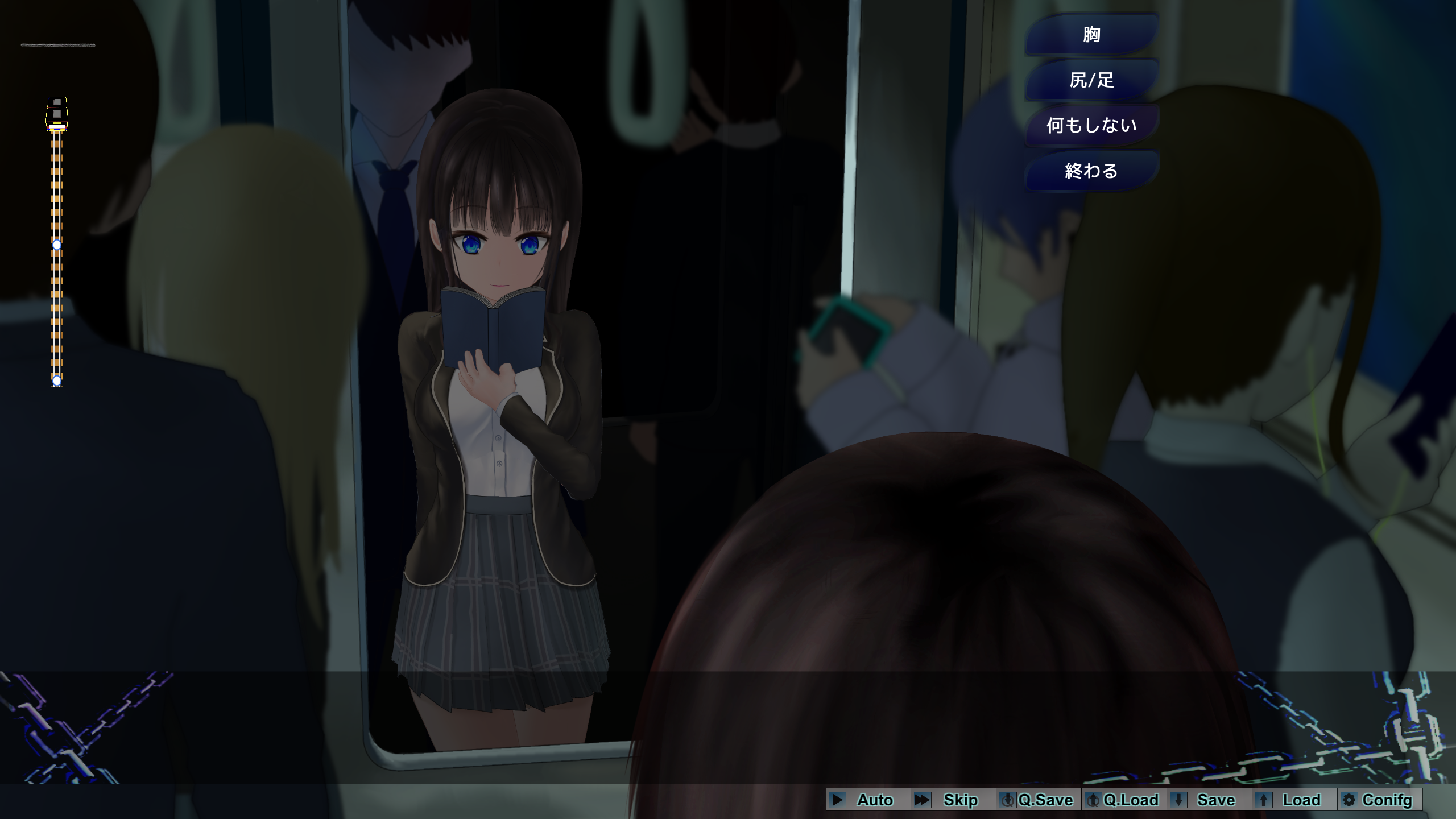 【PC】轮回痴汉电车/轮回电车1.11精翻步兵版+存档 [620m]