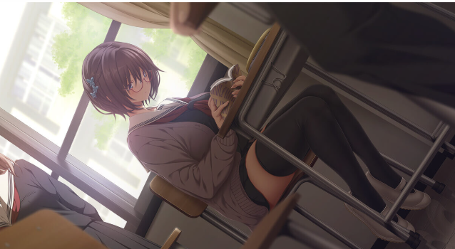 【PC/黑丝JK巨乳纯爱拔作重生ADV】似曾相识的初见 内嵌汉化+全CG存档+特典【3.8G】