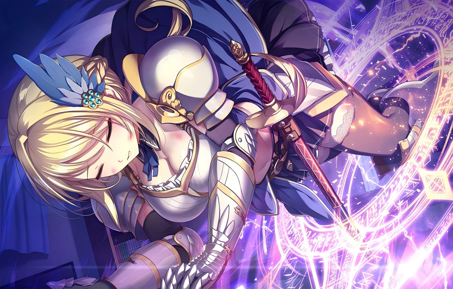 【PC/ADV】Kukkoro Days/异世界女骑士+全CG存档 【汉化/步兵】【700M】