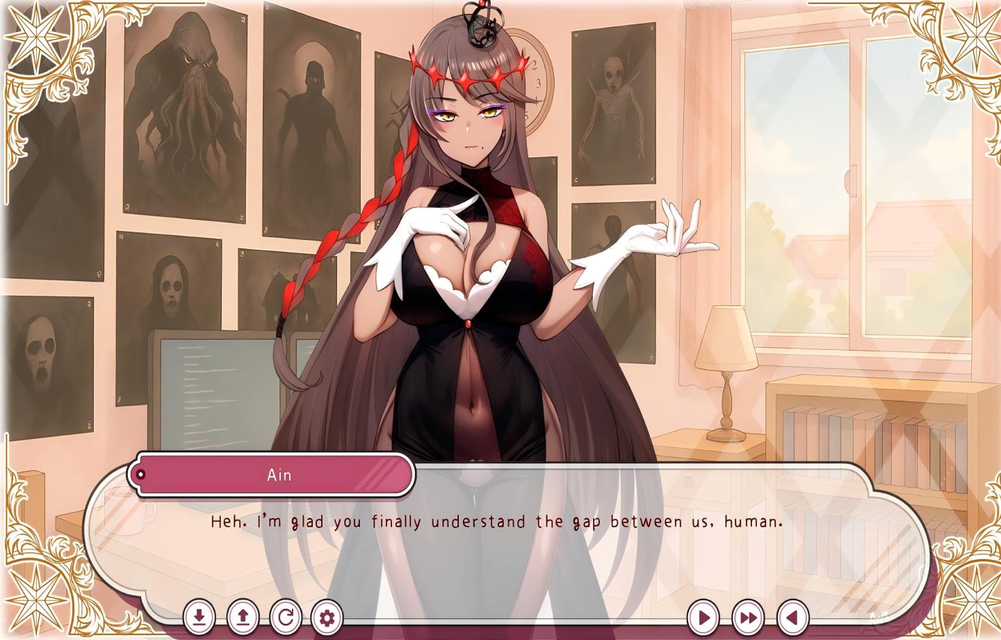 【PC/日式SLG/Steam】每天都跟召唤出的克苏鲁少女玩桌游 Everyday I play board games with a summoned eldritch girl【官中/新作】【500M】