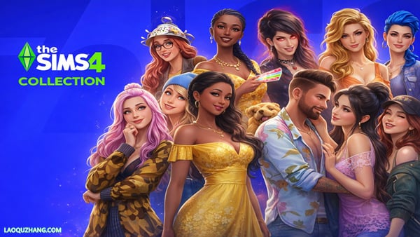 【国区】《模拟人生4 豪华版/The Sims 4 Deluxe Edition》V1.122.212.1030+王室与传承DLC+全DLC-官中简体|容量78.3GB