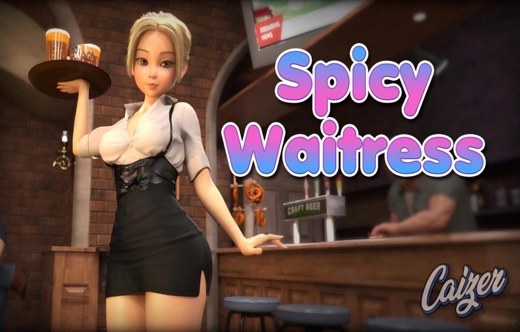【PC+安卓/欧美SLG】热辣女仆 Spicy Waitress v0.1【AI汉化/动态】【0.66G】