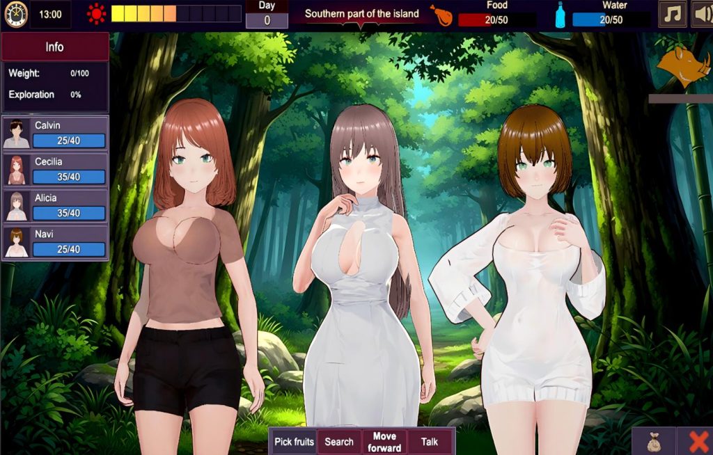 【PC/SLG/Steam】 Deserted Island Where Desire Blossoms【动态/官中/步兵】 [1.1G]